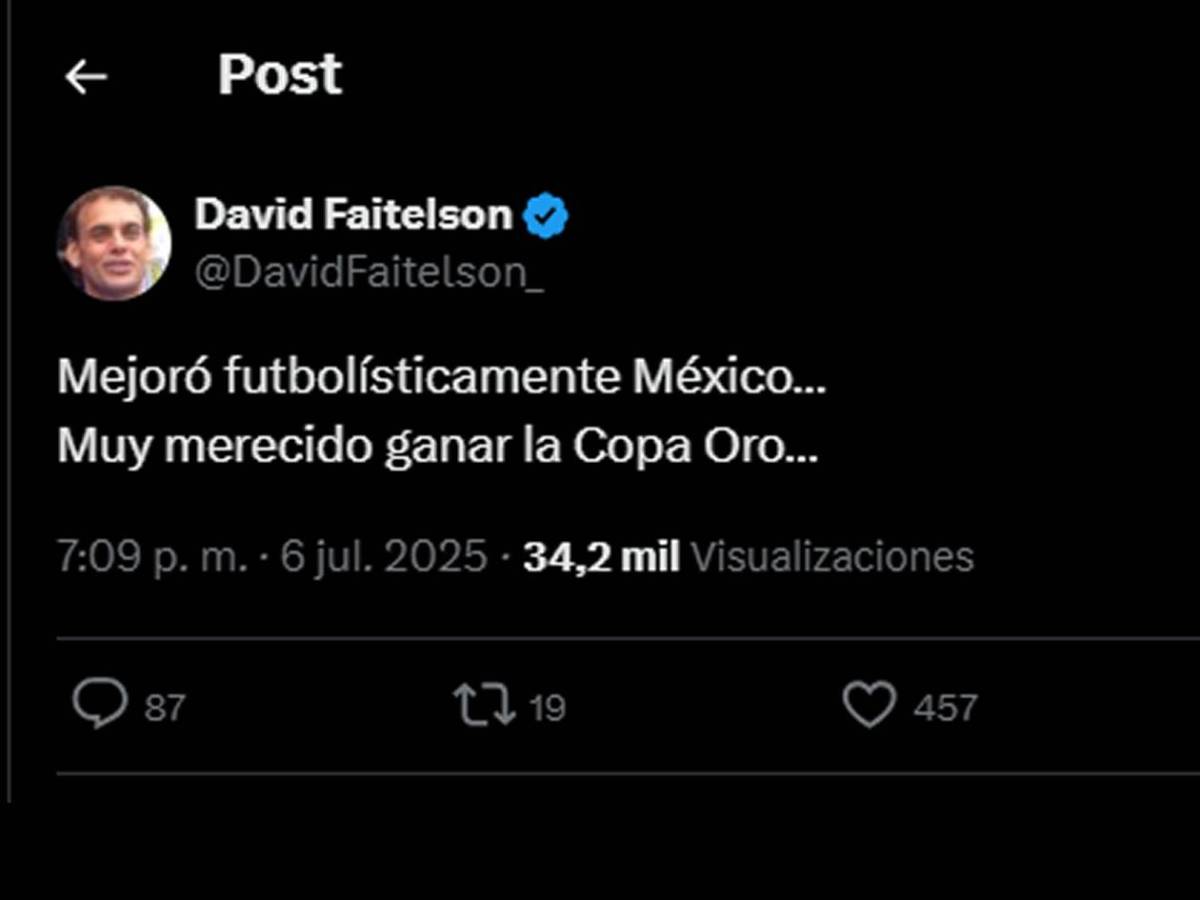 Prensa reacciona tras título de México de Copa Oro: recados de Faitelson y 'Chepe Bomba'