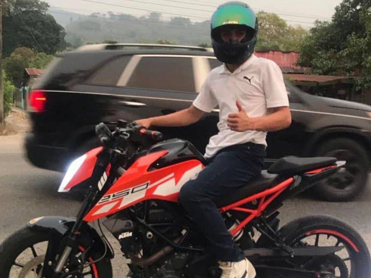 Pique en motocicleta termina en tragedia: así era Isan Perdomo, joven amante de las motos