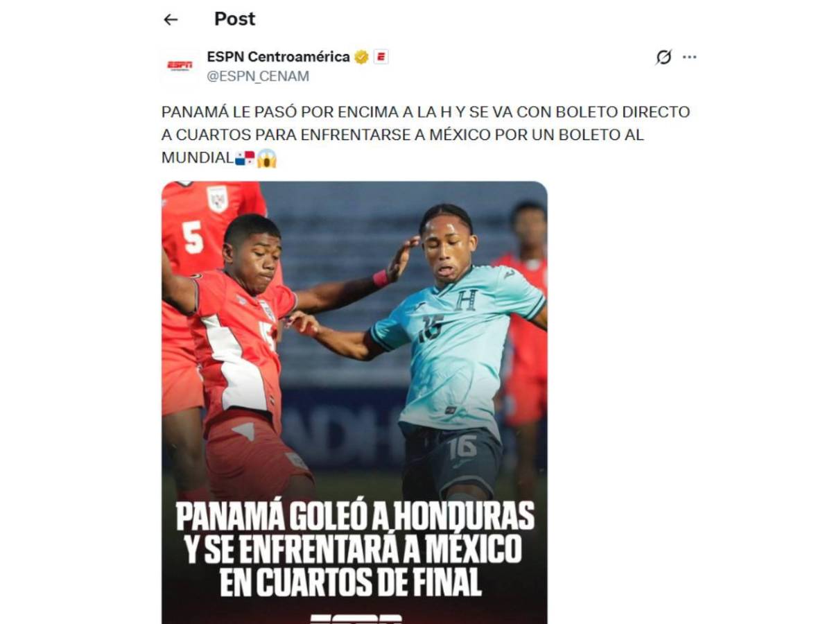 Enfado y dolor por Honduras: señalan a los culpables y Panamá se burla