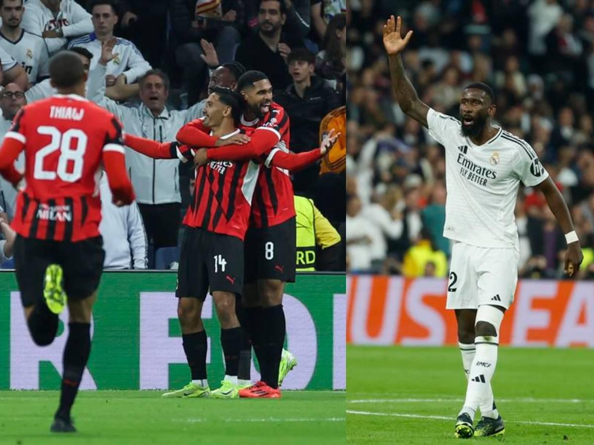 Milan exhibió su crisis: Real Madrid se vuelve a desmoronar en el Bernabéu