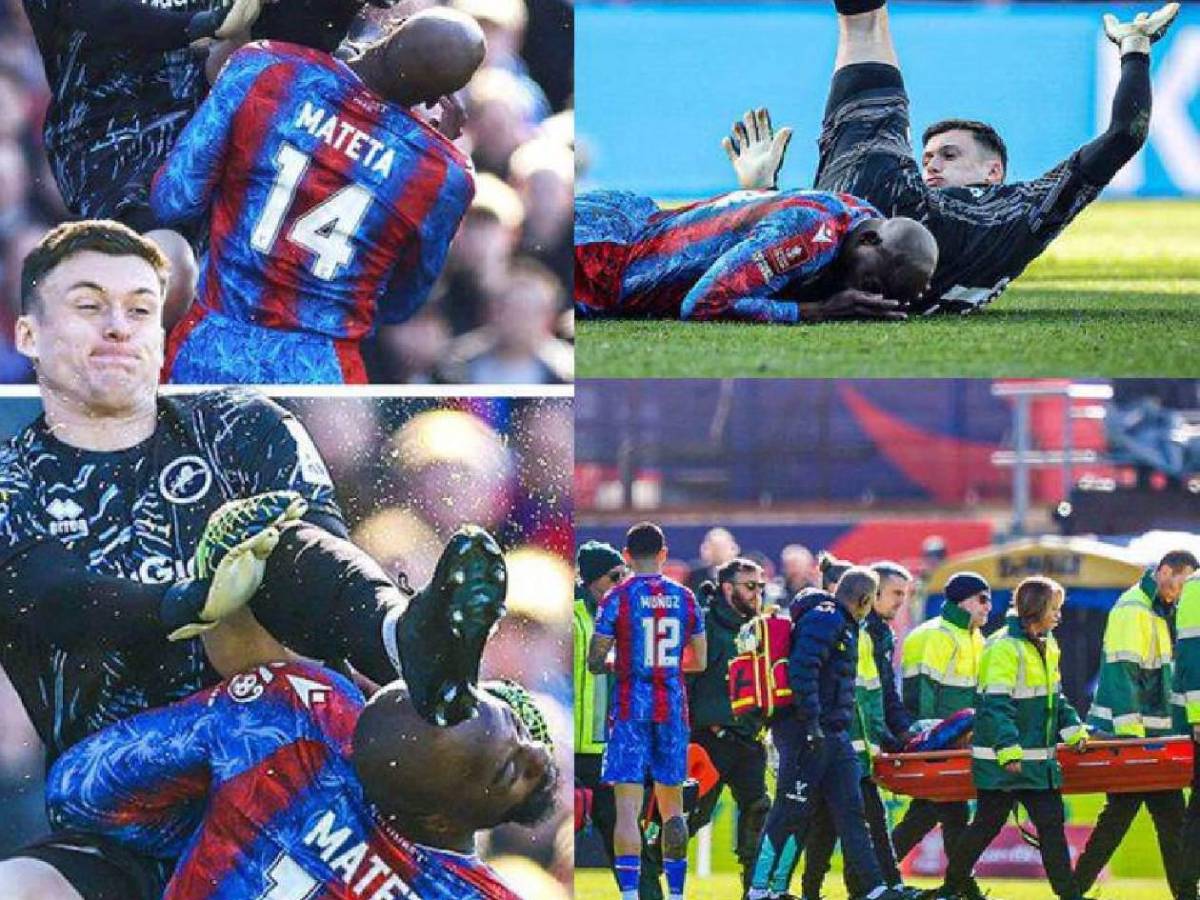 Sufrió una criminal patada en pleno partido y esto informan sobre su estado