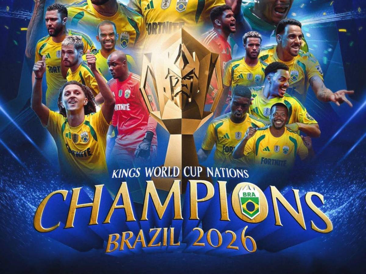 Hondureña sorprende y aparece junto a Neymar en la final de la Kings World Cup Nations