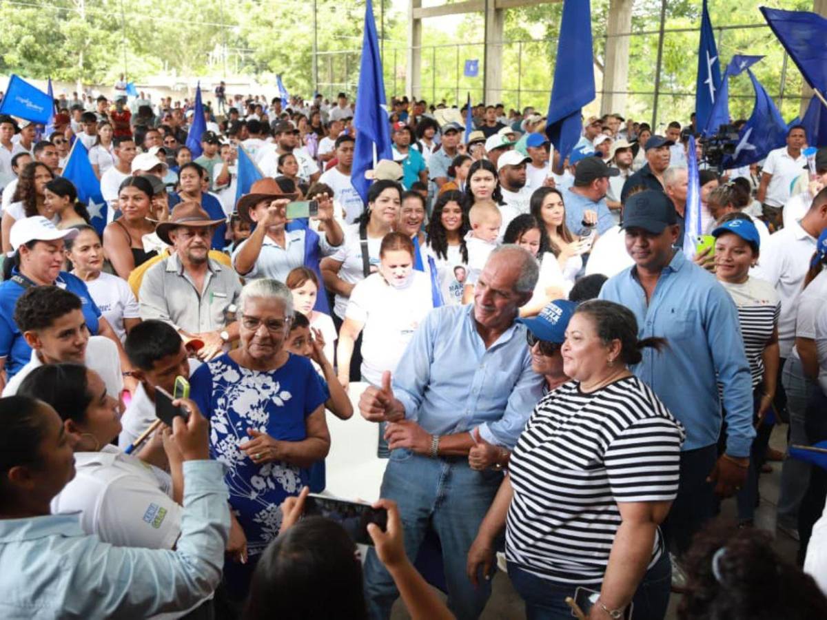 Nasry Asfura pide cuidar el voto en su cierre de campaña