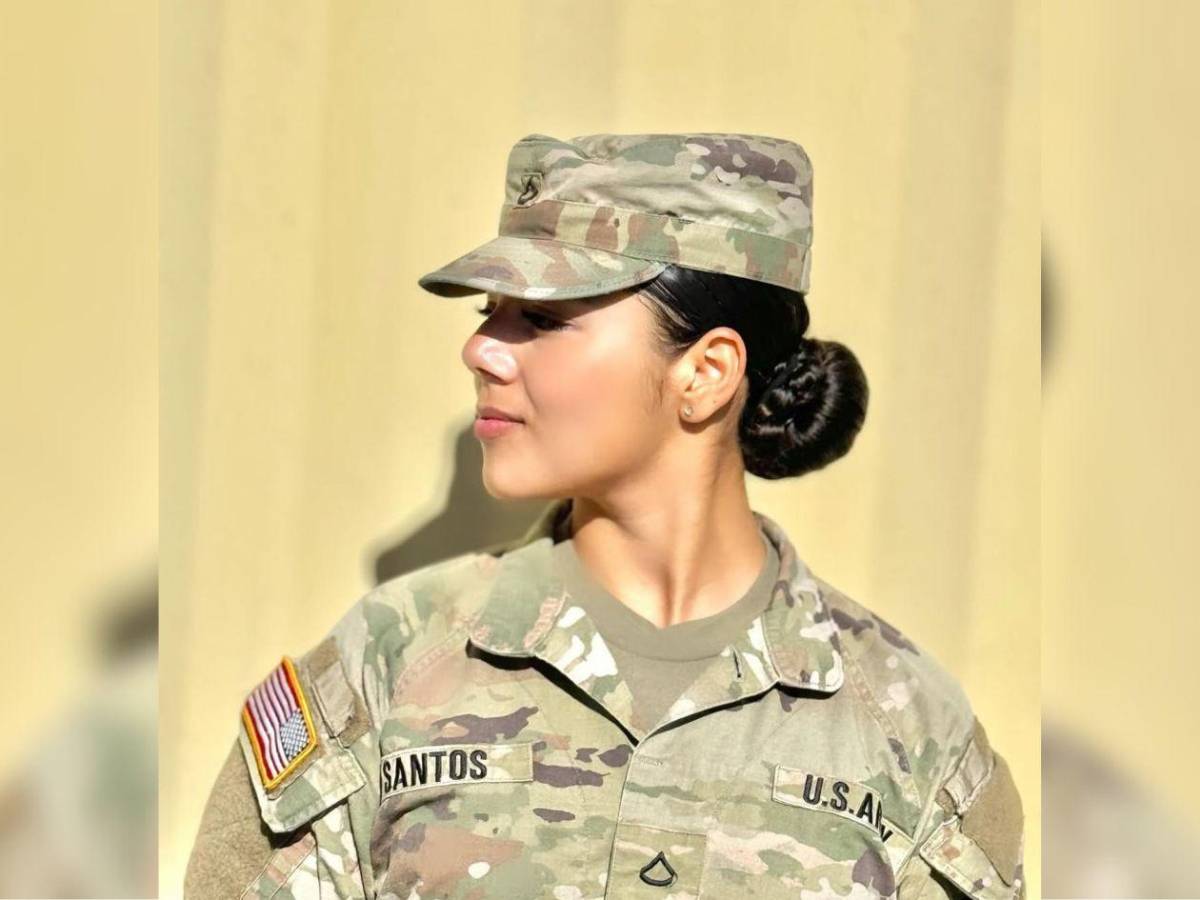 De migrante a líder militar en USA: hondureña narra entre lágrimas su travesía