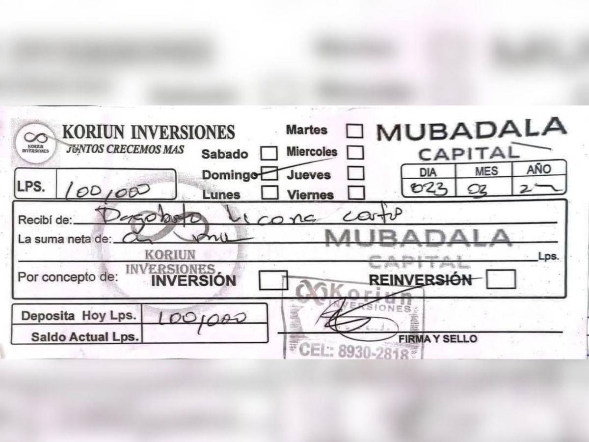 Alcalde hondureño revela la cantidad de dinero que invirtió en Koriun y aclara su origen