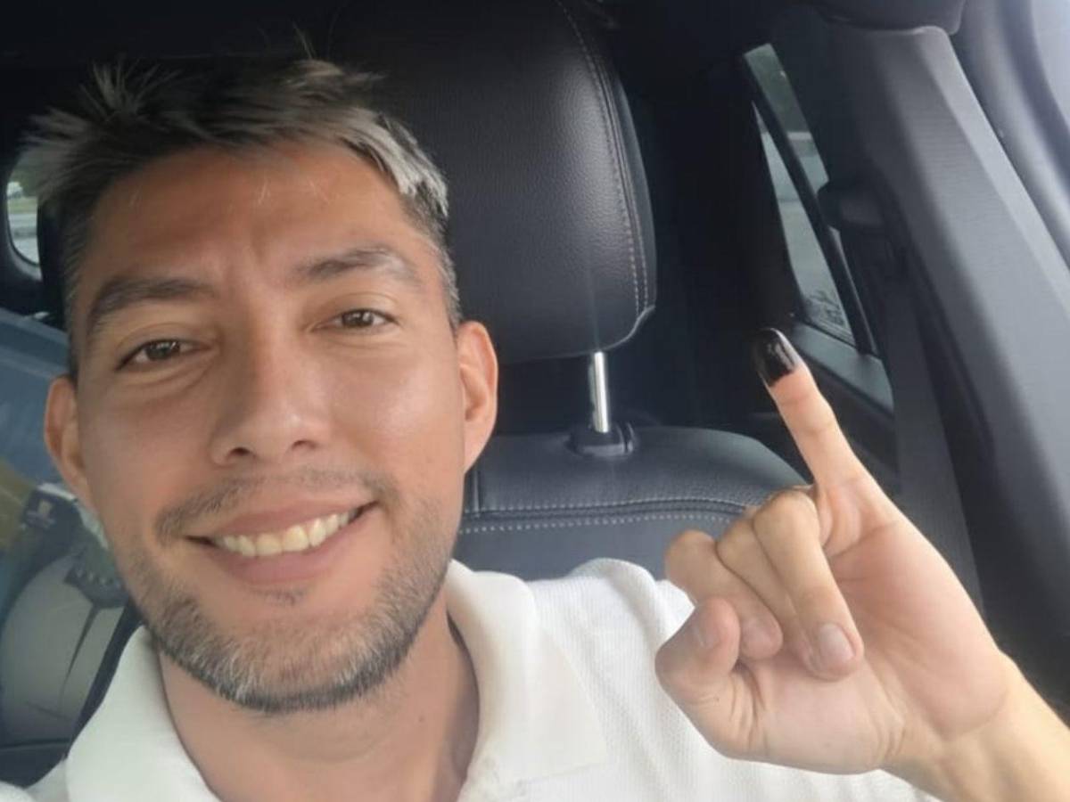 Hijos de Morazán, pastor German Ponce e influencers ejercen su voto