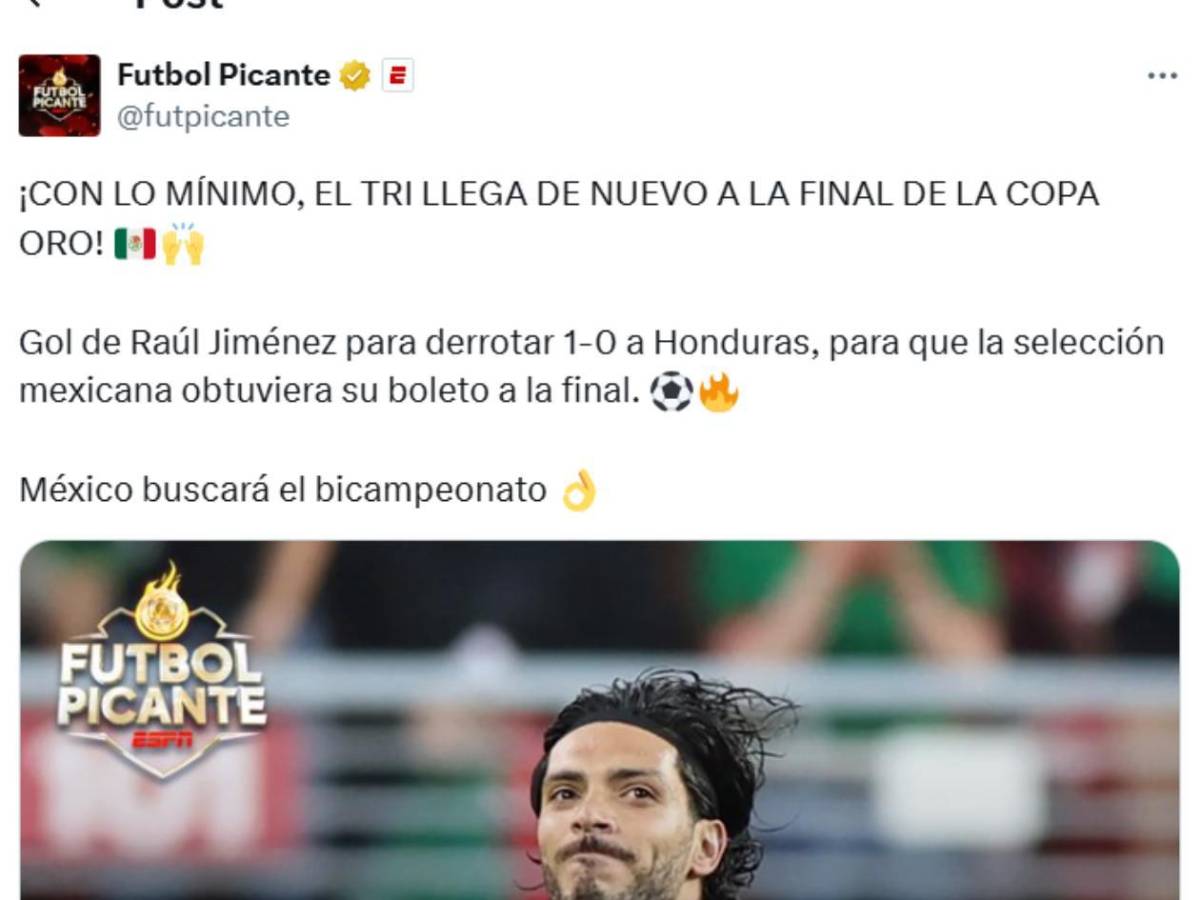 México- Honduras: Faitelson con ácido comentario y famoso europeo sorprendido