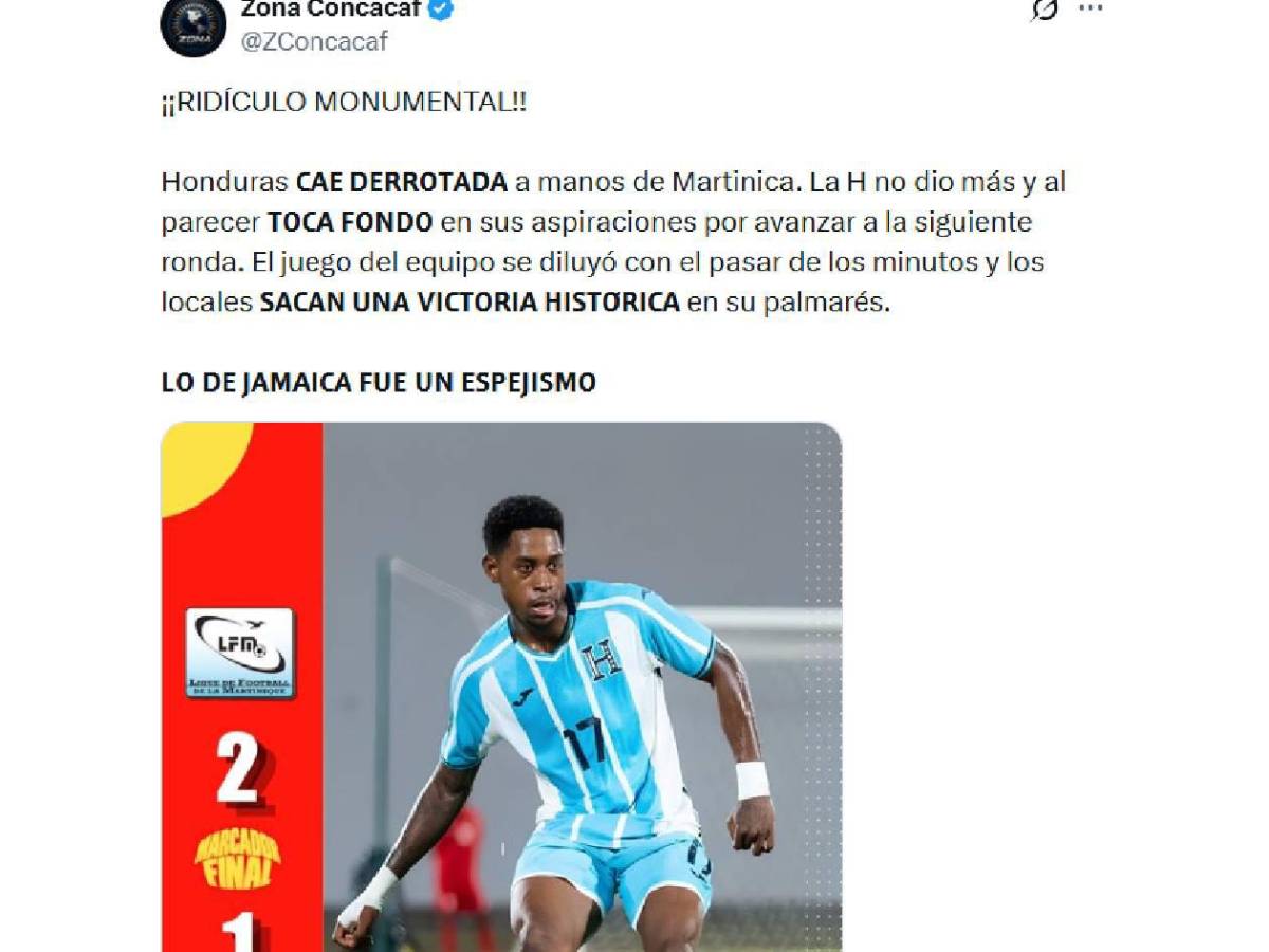 Indignación y asombro por ridículo de Honduras: Señalan a dos culpables