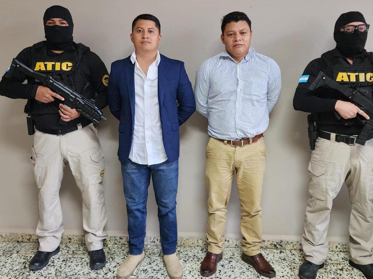 William Esquíes García Lopez y Melvin Josué Argueta Manueles.