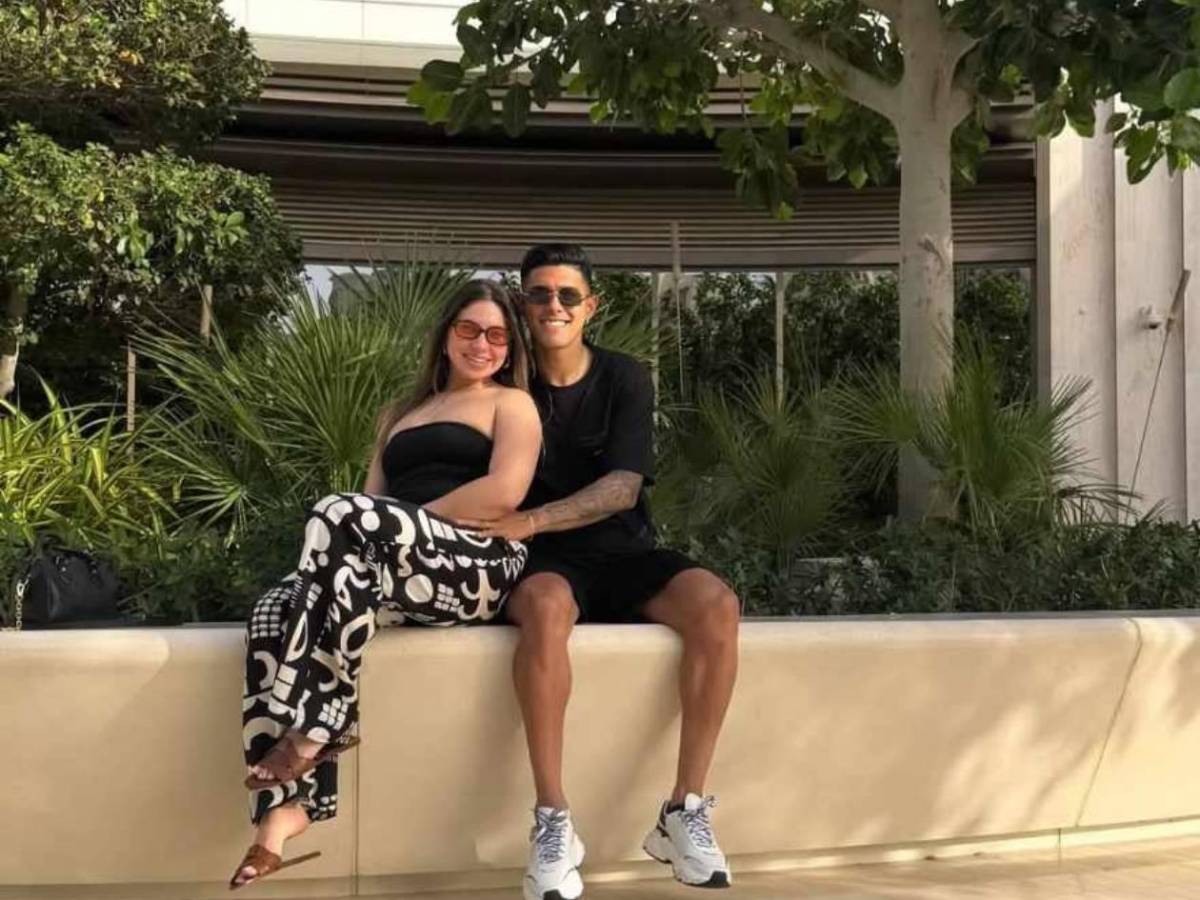 Fotos: Esposa de futbolista hondureño sorprende en Dubái