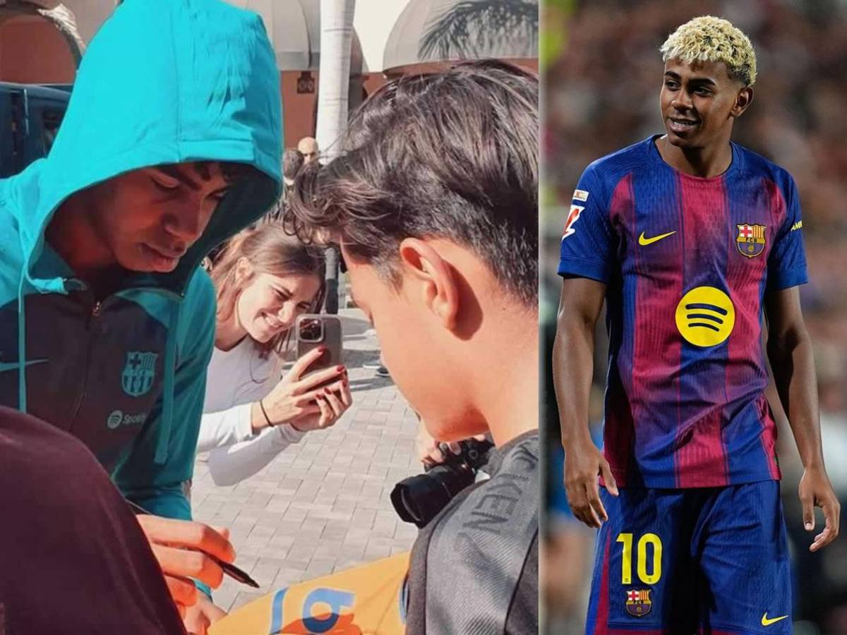 Lamine Yamal deja de firmar autógrafos por increíble motivo y es fuertemente atacado
