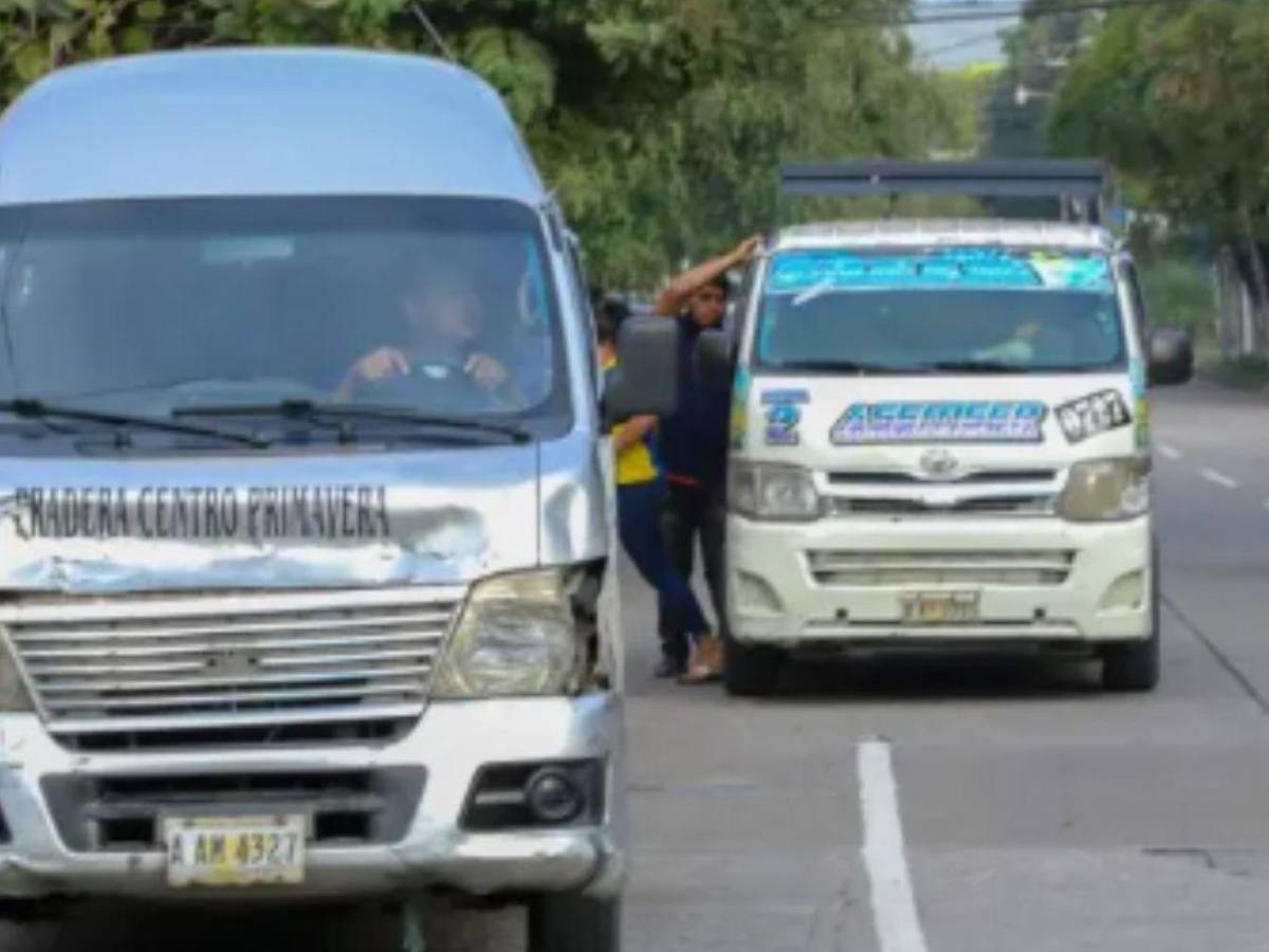 De 13 a 15 lempiras: transportistas suben el pasaje sin autorización oficial en SPS