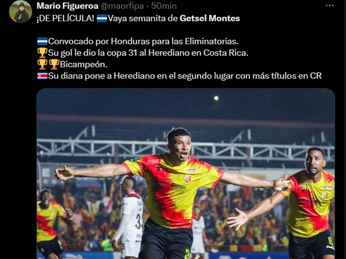 Fantástico: Getsel Montes se lleva los halagos tras darle el título al Herediano