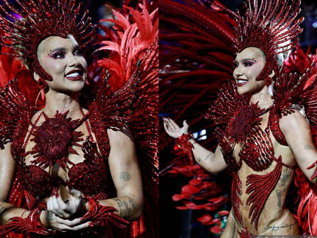 La novia de Vinicius debuta como reina en el carnaval de Río