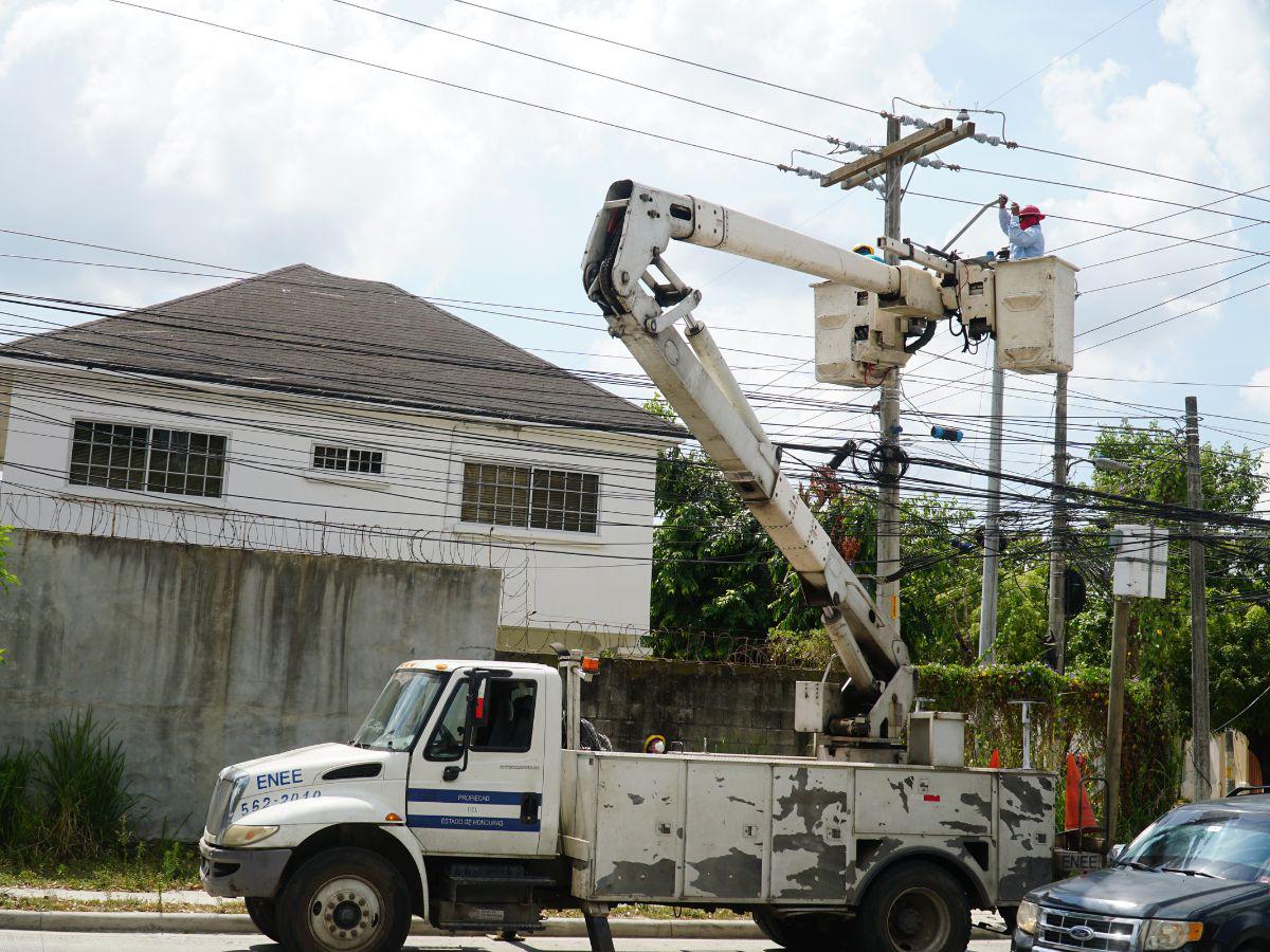 Más de 30 colonias de San Pedro Sula estarán sin energía esta semana