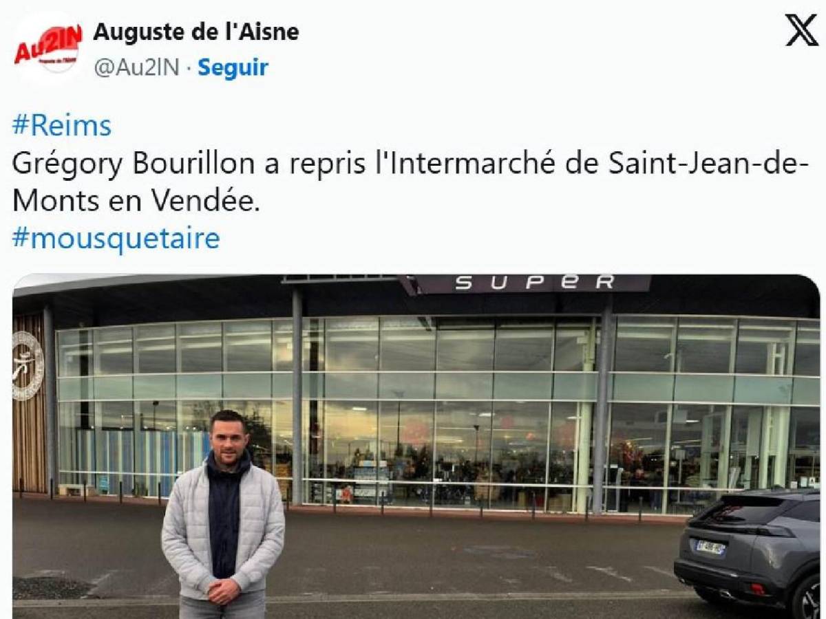 Jugó en Francia, brilló en el PSG y sorprende: ahora dirige un supermercado