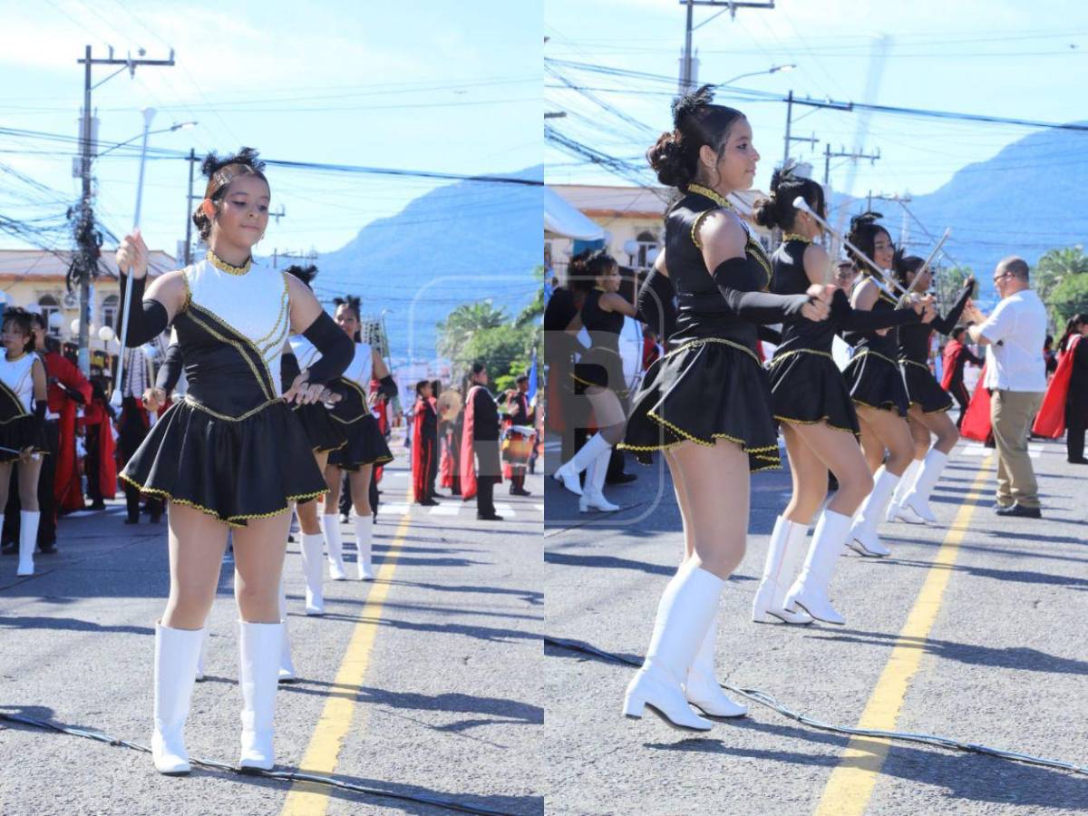 ¿Wall-E en La Ceiba? Las imágenes más destacadas de los desfiles ceibeños