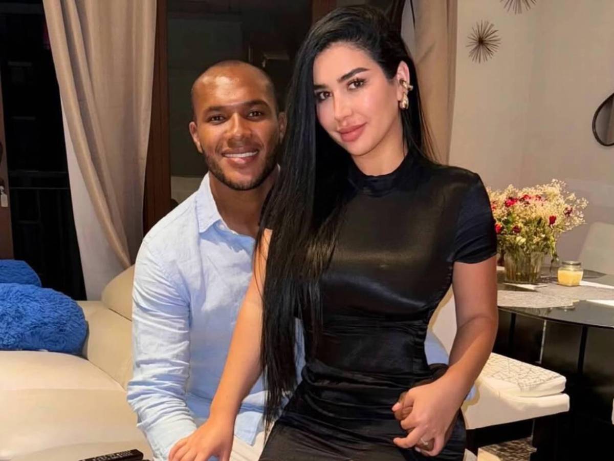 La reacción de la novia de Juan Anangonó tras polémica en Honduras