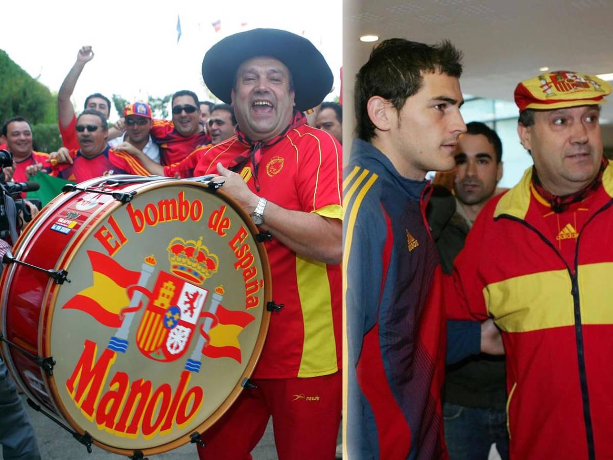 Muere Manolo 'El del Bombo', el hincha más fiel de España: 10 Mundiales