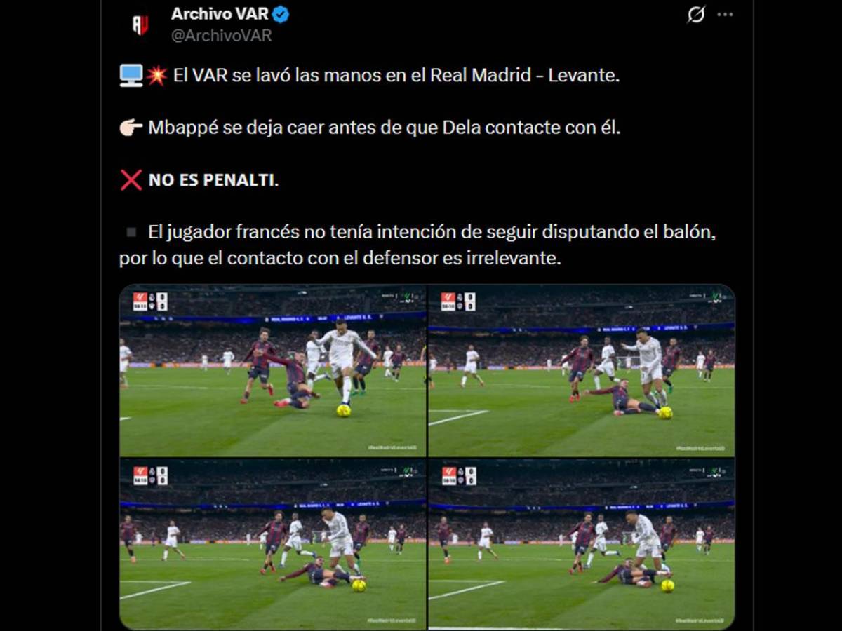 Vinicius llora, 'robo' del Real Madrid al Levante y ¿qué pasó con Kervin Arriaga?