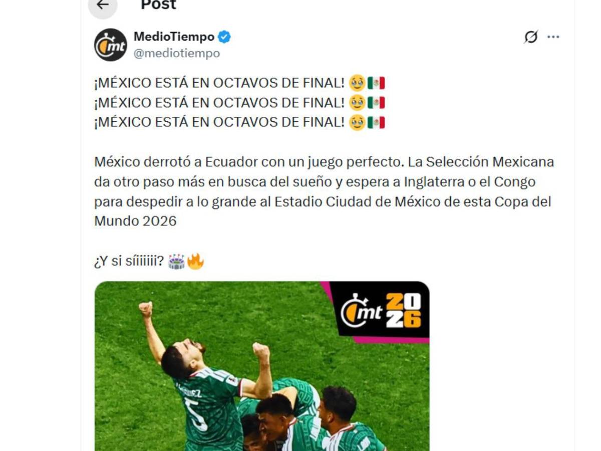 México sueña con la Copa del Mundo, queja de Faitelson y recuerdan a Honduras