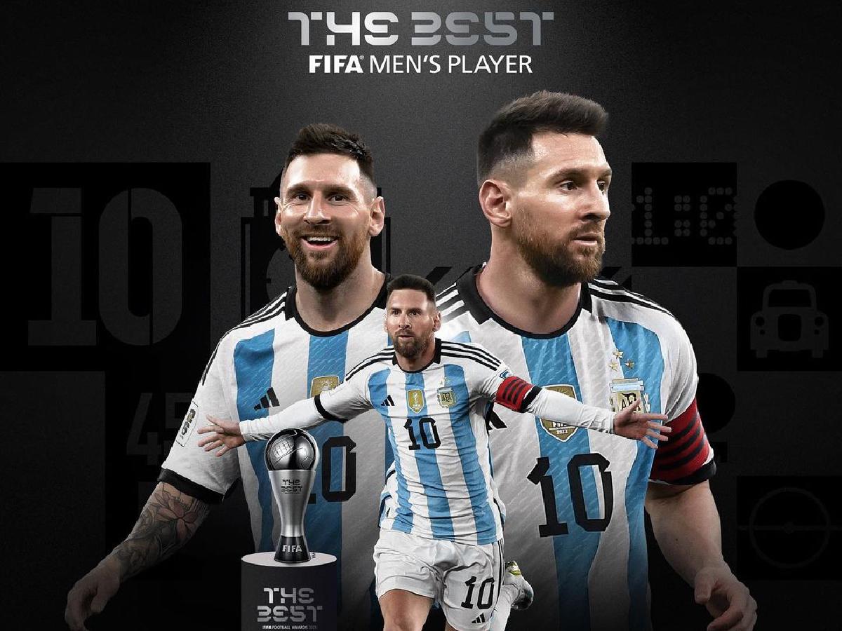 Messi supera a Haaland y Mbappé y gana el premio The Best 2023
