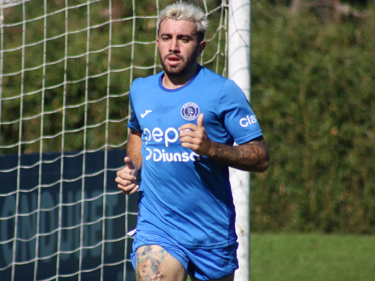 Auzmendi se incorporó a la pretemporada de Motagua de cara al Clausura 2024 y manifestó que no ha llegado a un acuerdo de renovación.