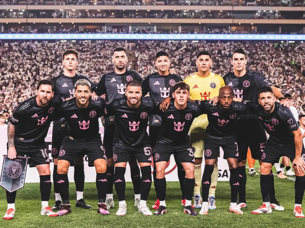 El 11 titular del Inter Miami que enfrentó al Universitario de Deportes.