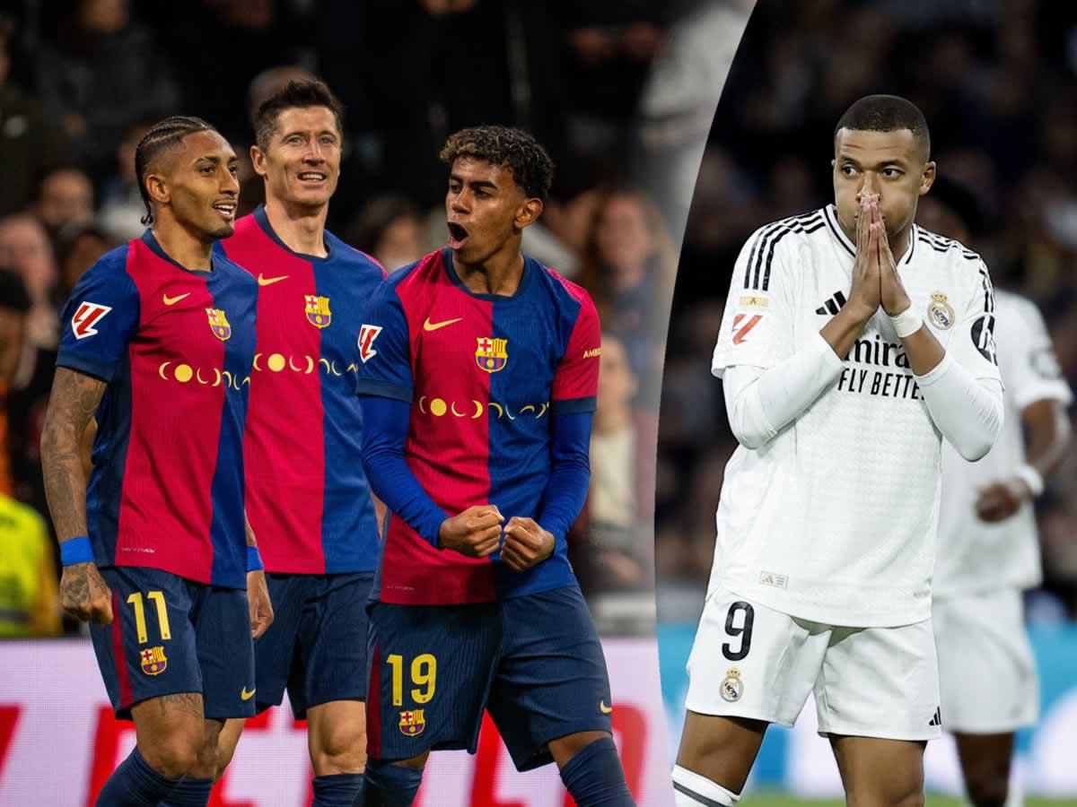 Barcelona de Flick confirma su grandeza con goleada y humillación al Real Madrid