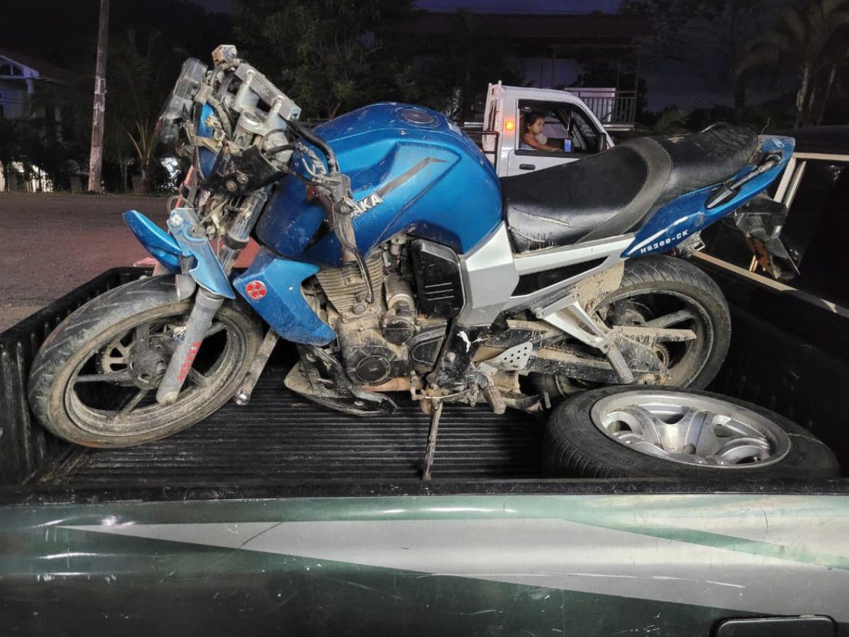 Hombre muere en accidente de moto en La Masica, Atlántida