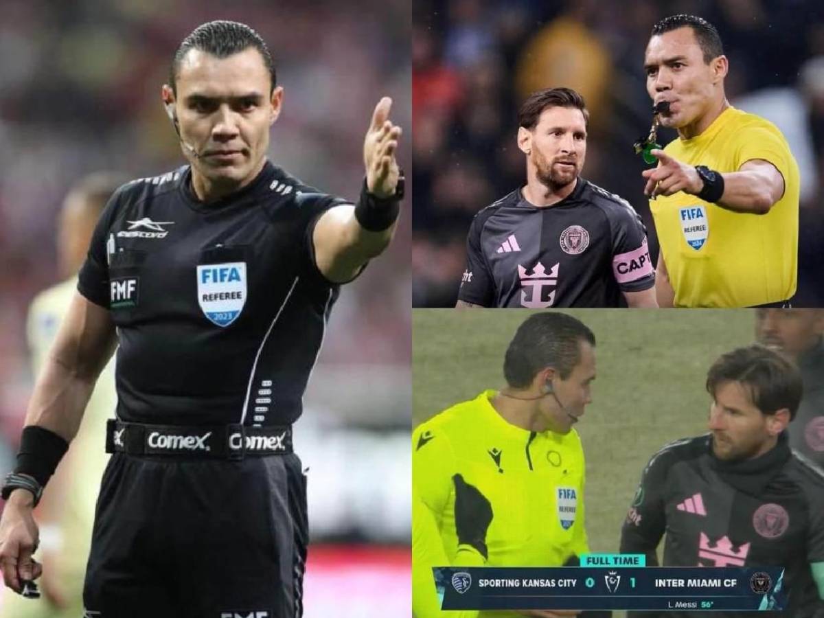 Sale a la luz el brutal castigo que recibió árbitro que pidió autógrafo a Messi