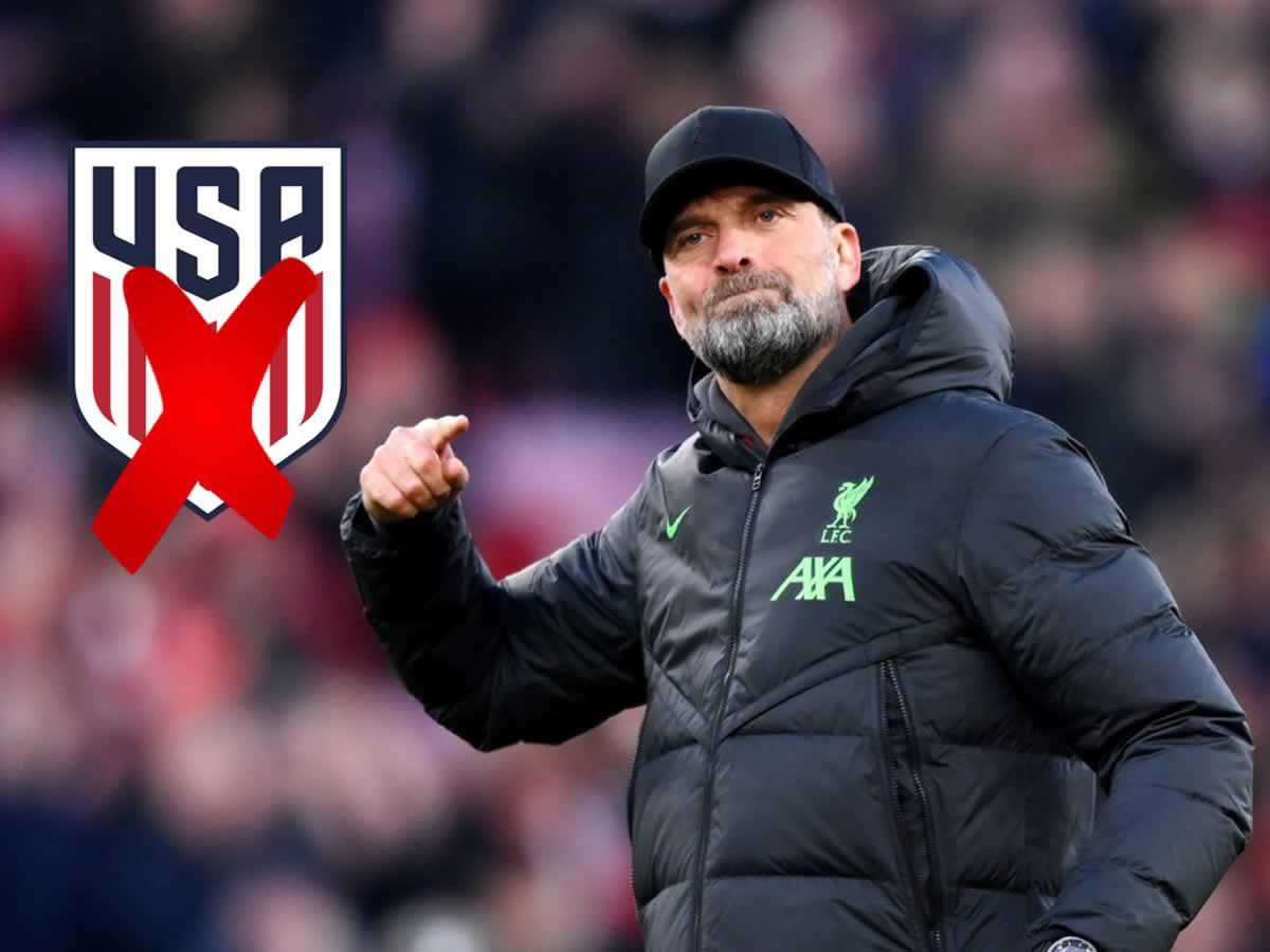 Jürgen Klopp le dice ’no’ a Estados Unidos: se conoce el motivo de su rechazo