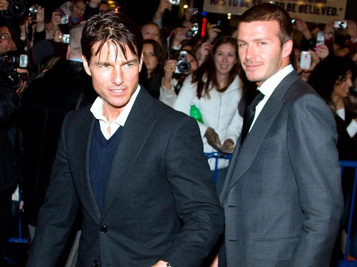 Tom Cruise intentó reclutar a David Beckham para la Iglesia de la Cienciología