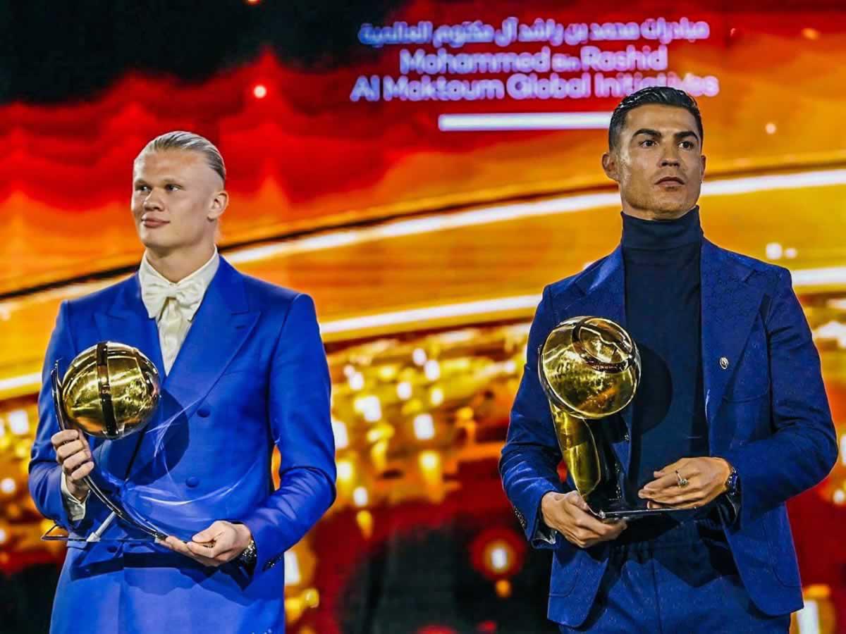 Cristiano arrasa en Globe Soccer: “Imagina ganar a animales como Haaland con 39 años”