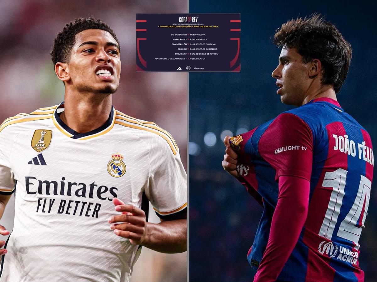 Copa del Rey: Real Madrid y Barcelona conocen sus rivales; fechas y cruces