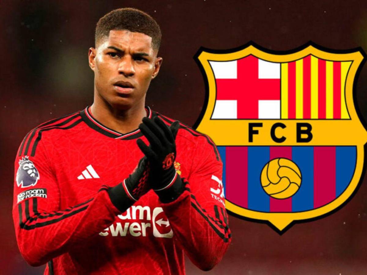 Rashford ya está en Barcelona: primeras imágenes y un mensaje oculto