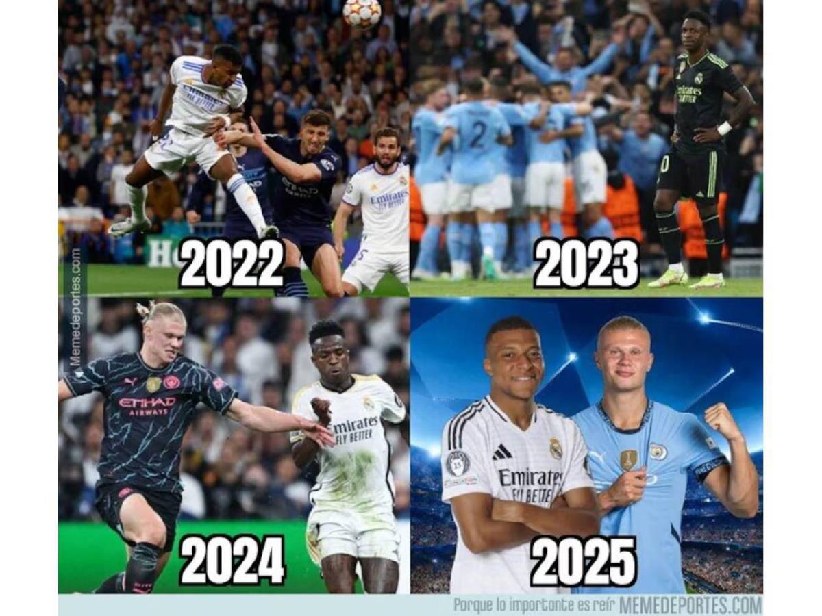 Memes al Real Madrid y Barcelona tras sorteo de Champions: ¡Otra vez con City!