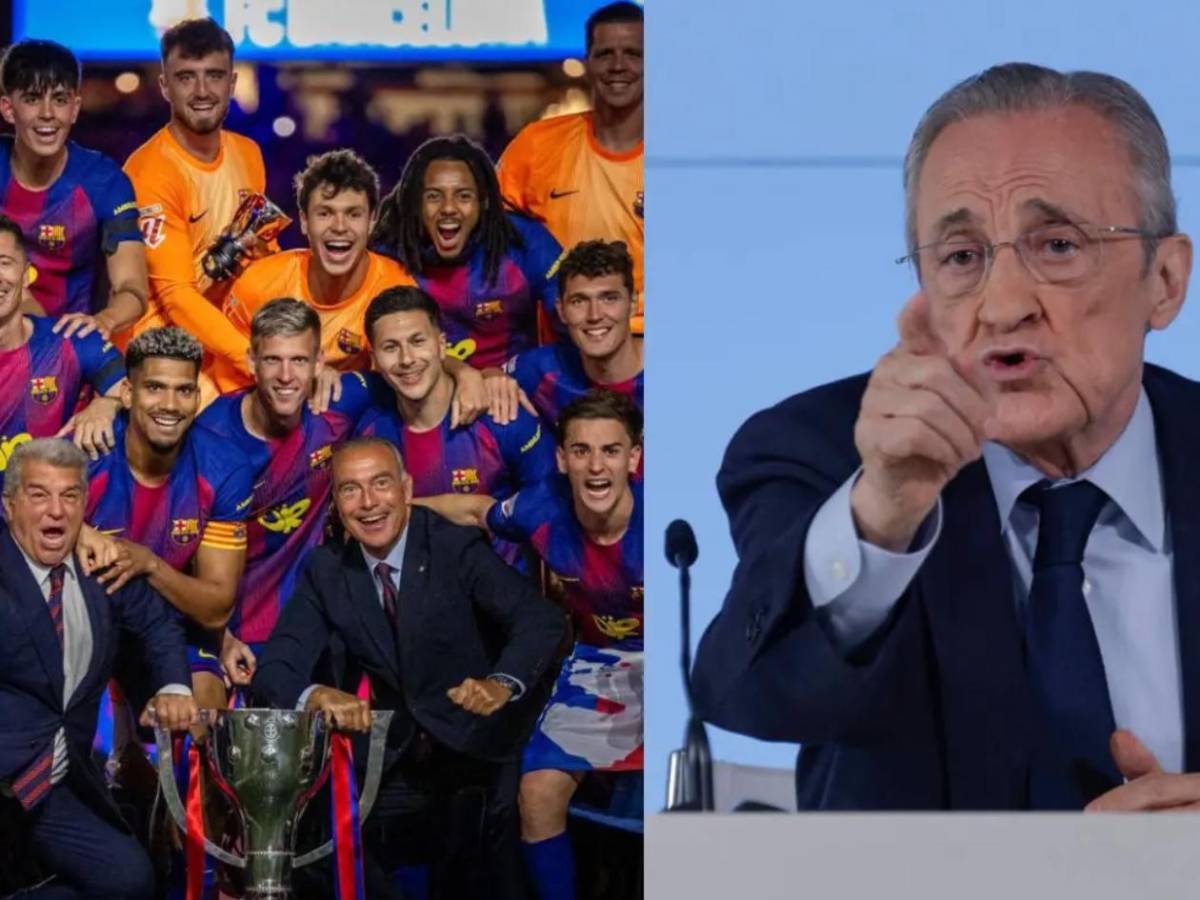 Barcelona le responde a Florentino Pérez, presidente del Real Madrid