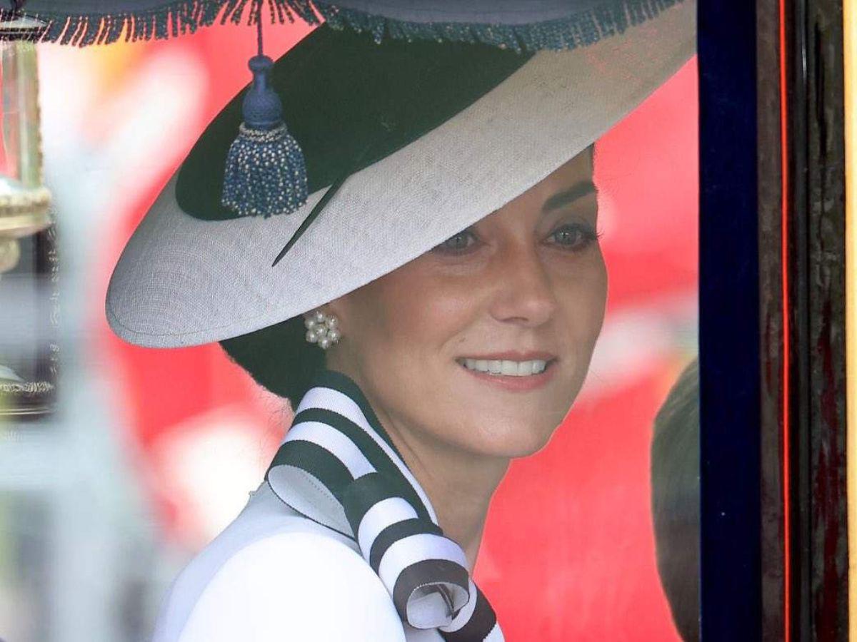 Kate Middleton aparece por primera vez en público tras su diagnóstico de cáncer