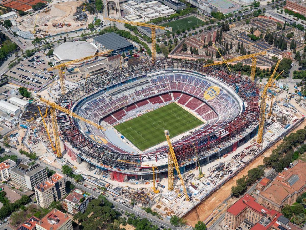 Barcelona muestra impresionantes nuevas imágenes del Spotify Camp Nou