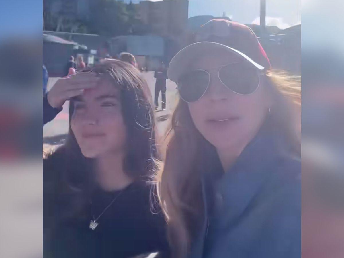 Aylín Mujica y su hija quedaron atrapadas en terremoto en Colombia