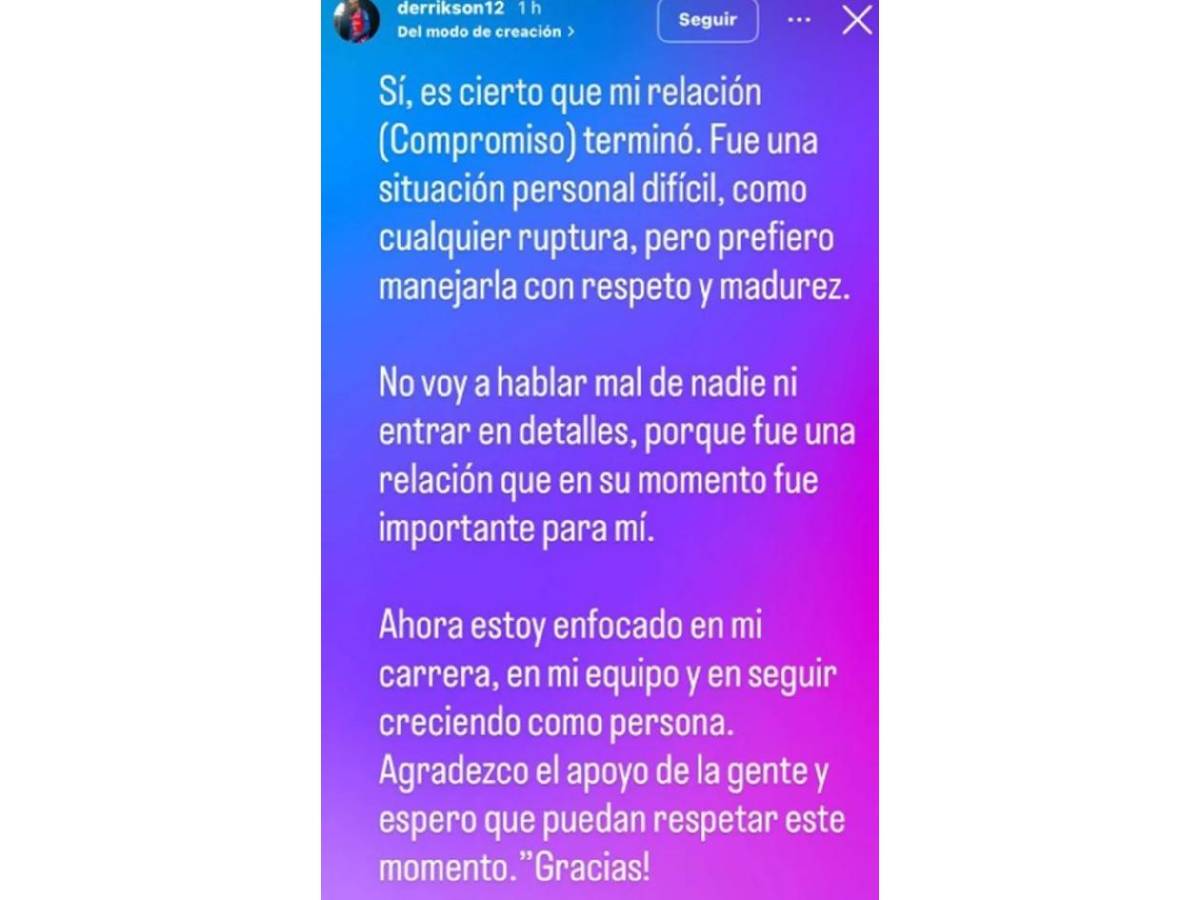 Futbolista sorprende con confesión sobre su ex: Inició una relación con mi tío