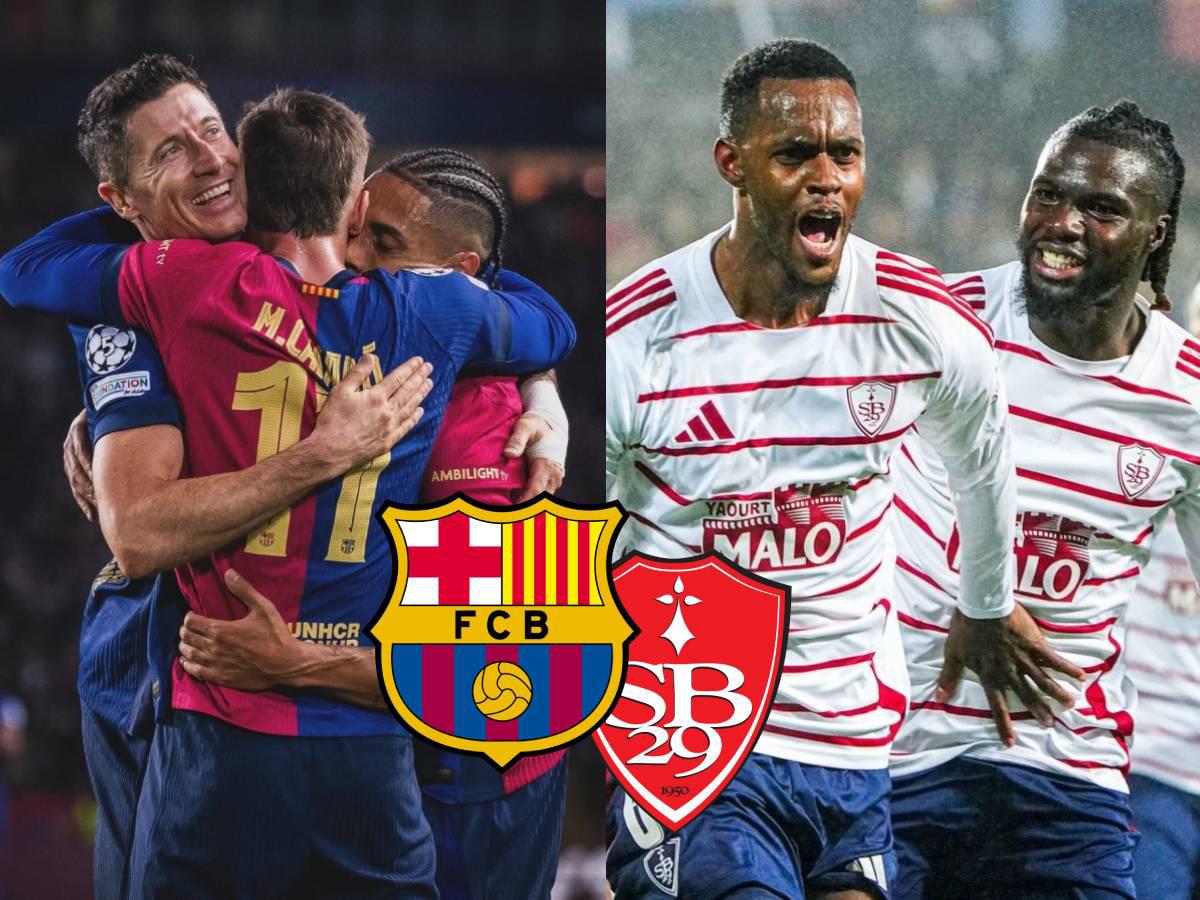 EN VIVO online Barcelona vs Stade Brestois por Champions, hora y canal