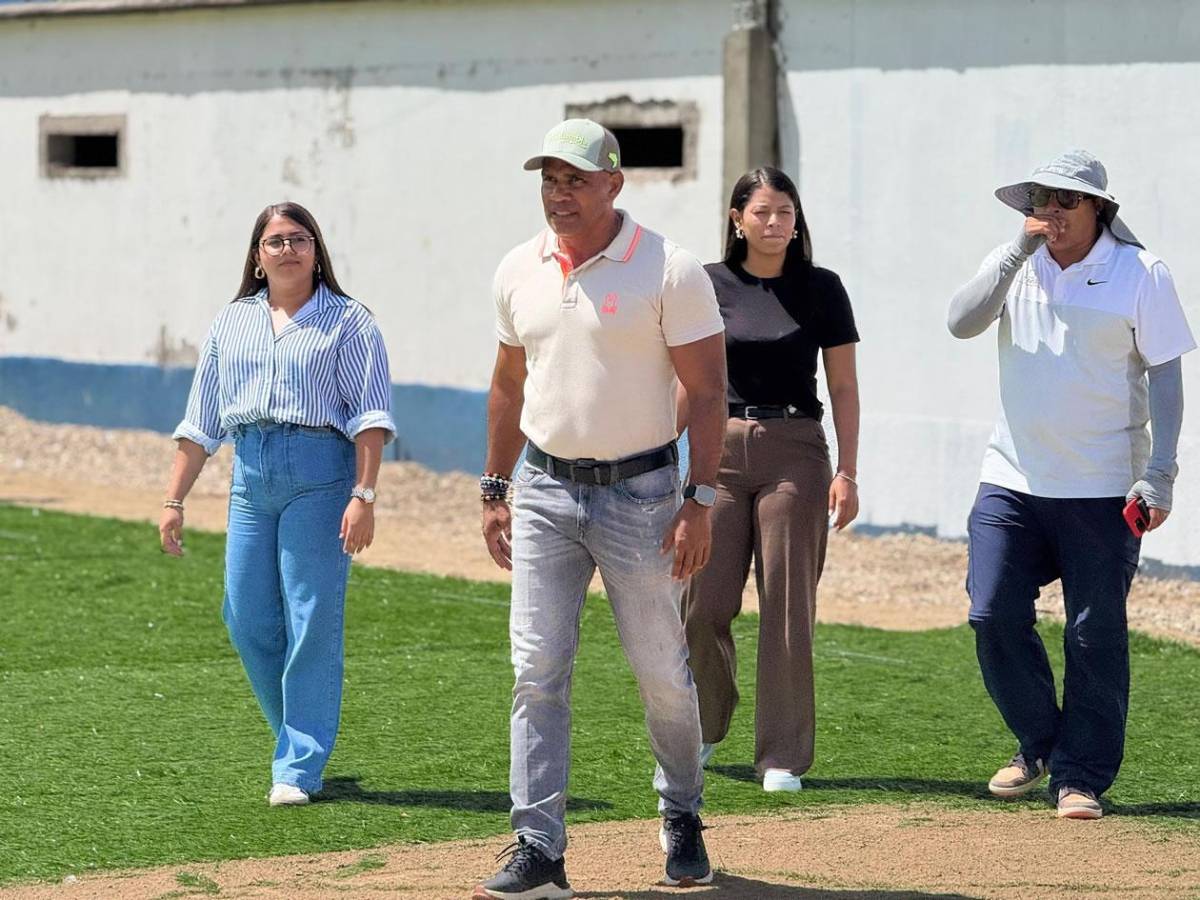 ¡Belleza! Así avanza la remodelación y nueva grama de otro estadio de Liga Nacional