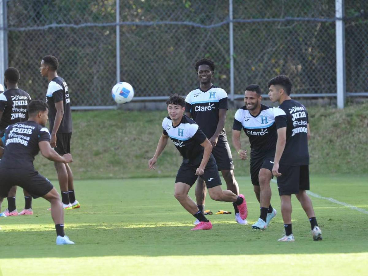 Primer entreno de Mathías Vázquez con Honduras: caras nuevas y sorpresas