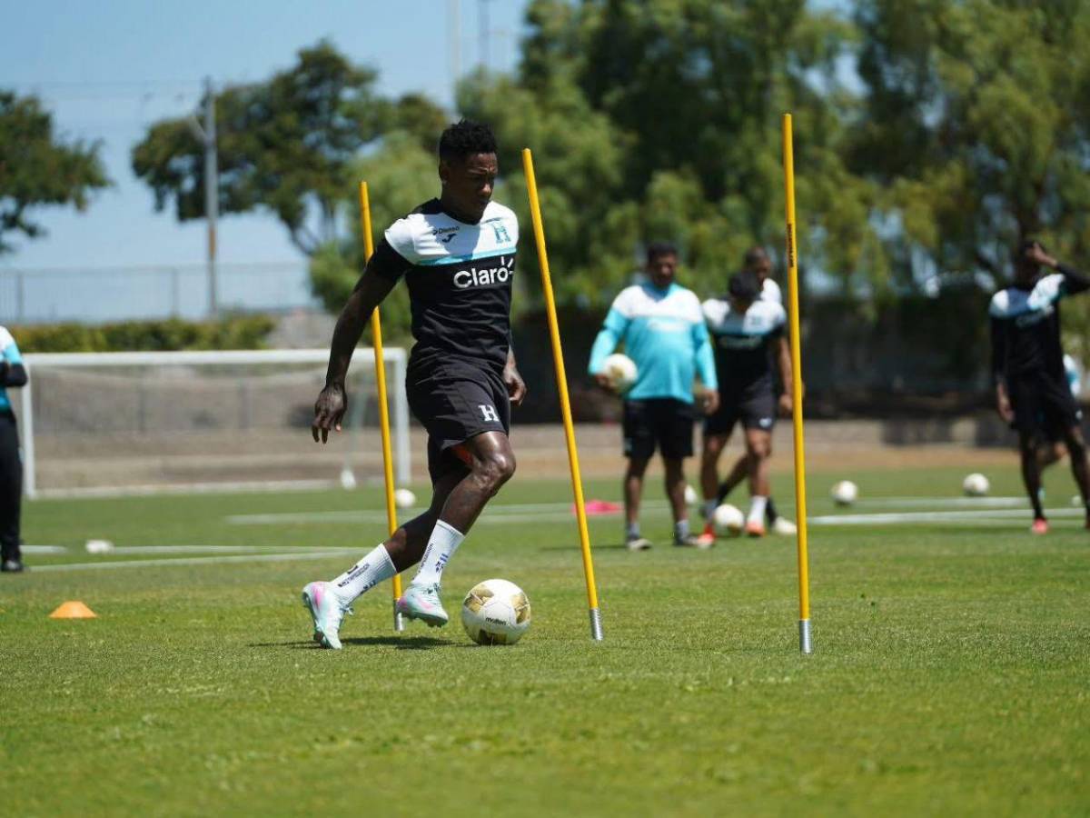 Así fue el penúltimo entreno de Honduras antes de enfrentarse a Panamá por la Copa Oro