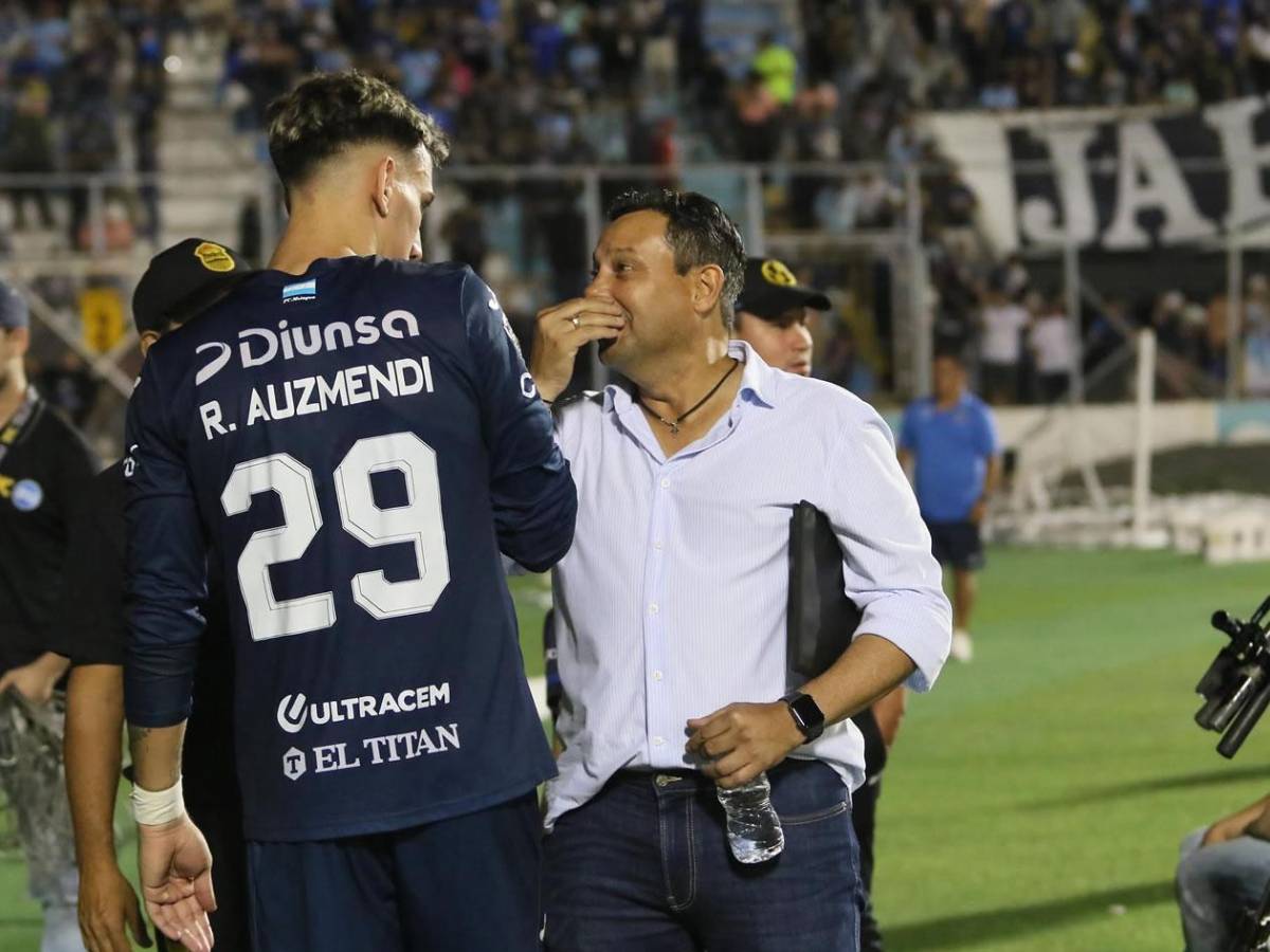 El 'frío' festejo de figura de Motagua, sufrimiento de Real España, susto y enfado