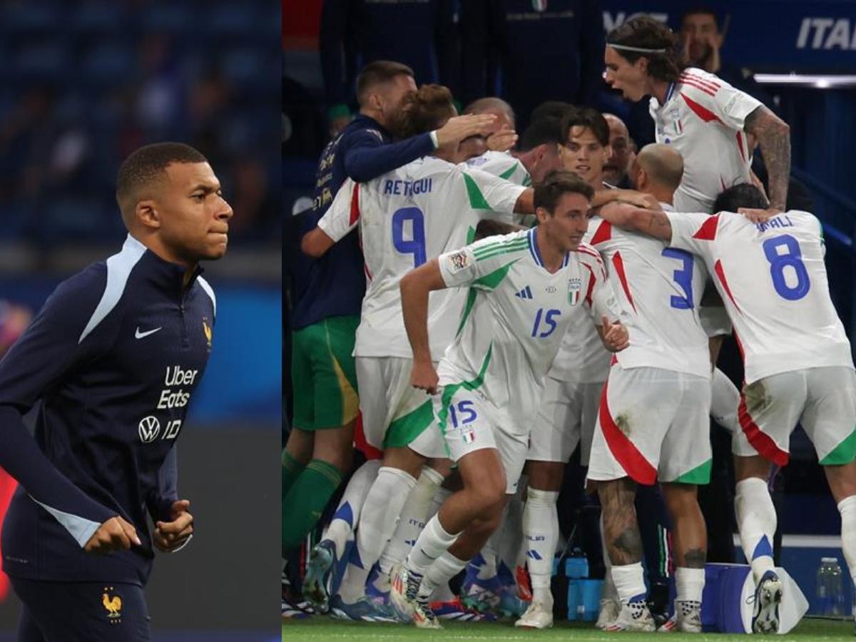Mbappé no pudo: Francia sufre dura remontada de Italia en Nations League