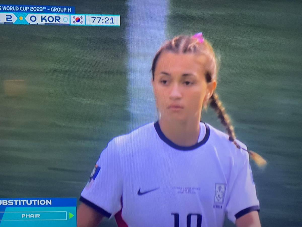 Casey Yu-jin Phair se convirtió en la futbolista más joven en participar en un Mundial Femenino