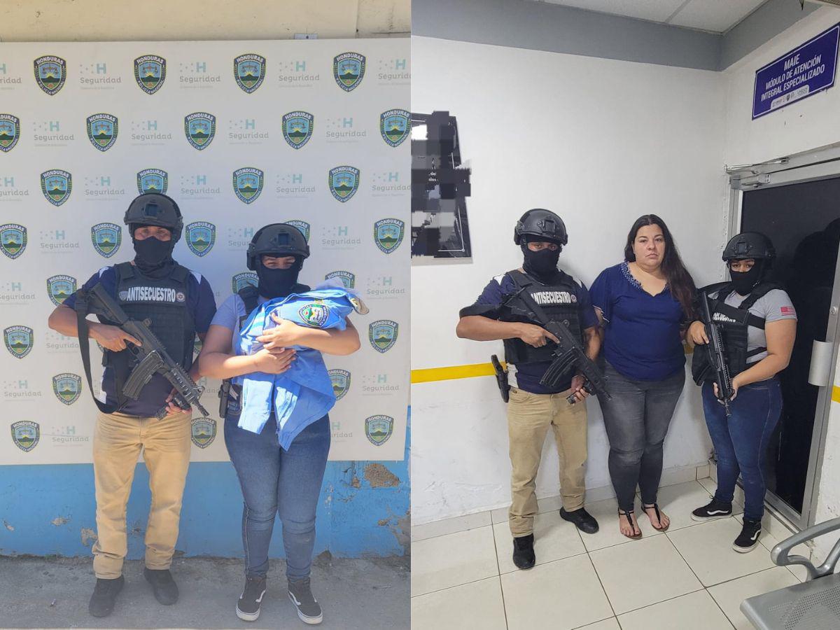Rescatan a bebé raptado y capturan a sospechosa en SPS